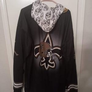 Saints custom hoddie